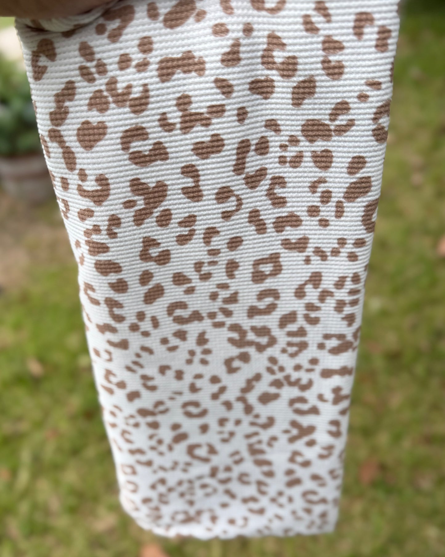 Fall cheetah messy piggies