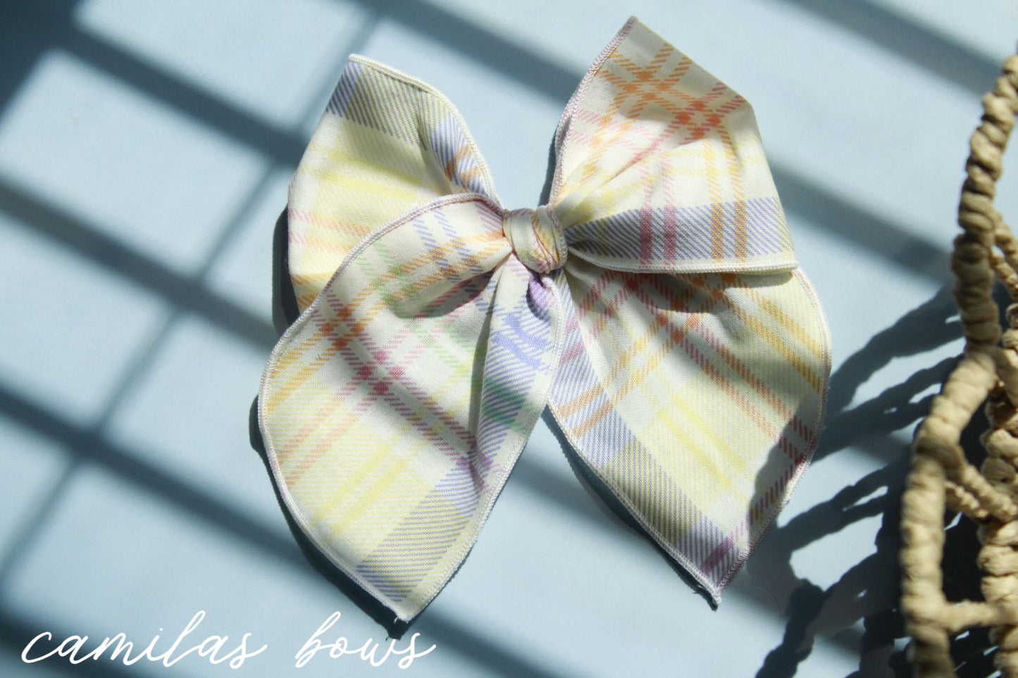 Easter Plaid Colors Fabel