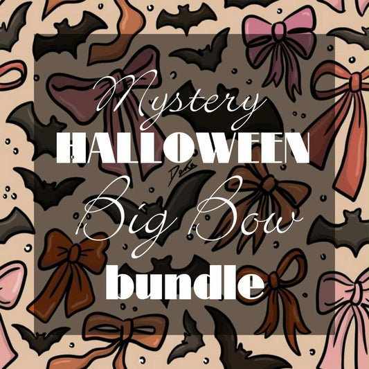 Mystery Halloween Big Bows