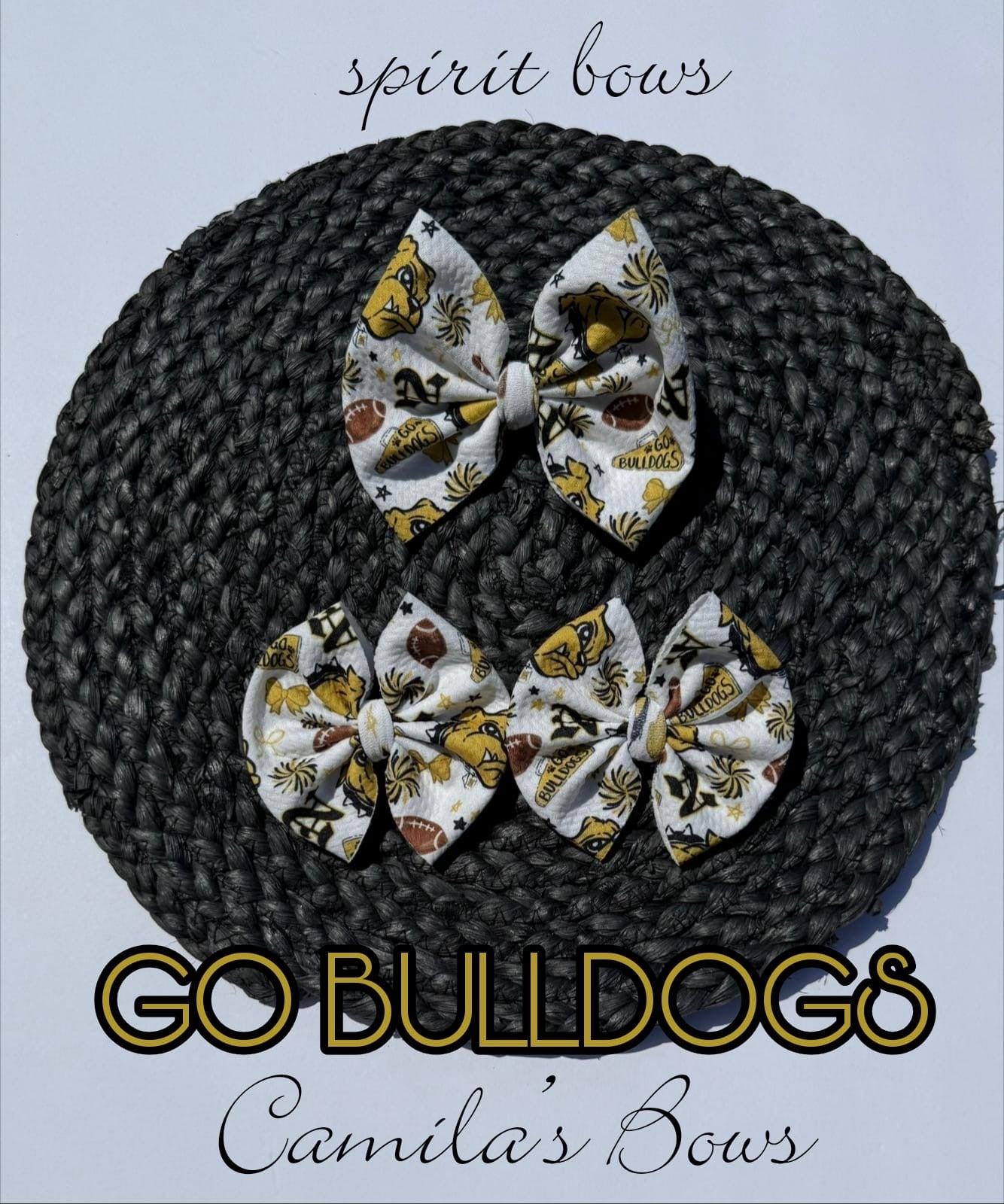 Bulldogs 🖤💛